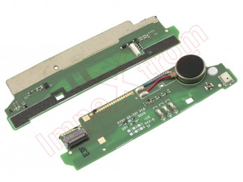 Placa base inferior con vibrador y micrófono para Sony Xperia M2 D2303, D2305, D2306, para Sony Xperia M2 dual, D2302, S50H