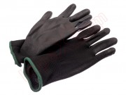 black-flower-leather-gloves-size-m