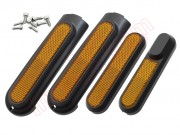 set-of-4-yellow-orange-reflectors-trims-for-xiaomi-mi4-pro-electric-scooter