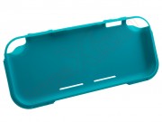2-1-turquoise-green-tpu-plastic-case-stand-with-2-gaming-slots-for-nintendo-switch-lite