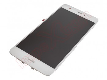 Pantalla completa Service Pack IPS blanca con carcasa frontal para Huawei Nova, CAN-L01L11
