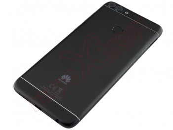 Black battery cover Service Pack with fingerprint sensor for Huawei P Smart, FIG-LX1