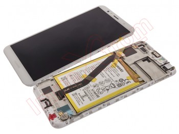 White full screen Service Pack housing housing for Huawei Y6 2018