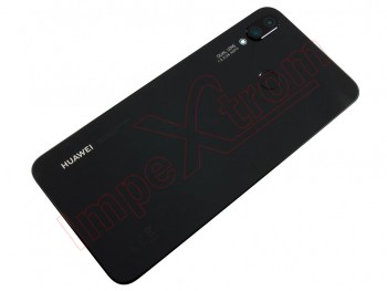 Black battery cover Service Pack with fingerprint sensor for Huawei Nova 3i / Huawei P Smart + / P Smart Plus
