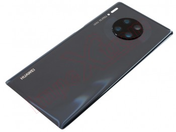 Tapa de batería Service Pack negra con lente de cámaras para Huawei Mate 30 Pro, LIO-L09 / LIO-L29