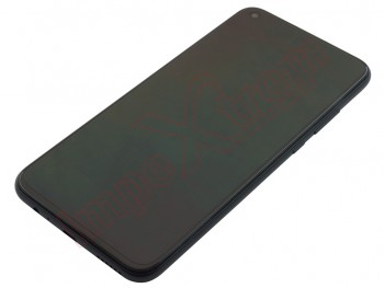 Pantalla completa Service Pack IPS LCD negra con marco negro "Midnight black" para Huawei P40 Lite E, ART-L28, ART-L29