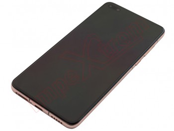 Black full screen Service Pack housing housing OLED with Blush gold frame for Huawei P40, ANA-AN00, ANA-TN00