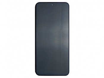 Pantalla ips con marco lateral / chasis color negro (midnight black) para Huawei honor 90 lite, crt-nx1