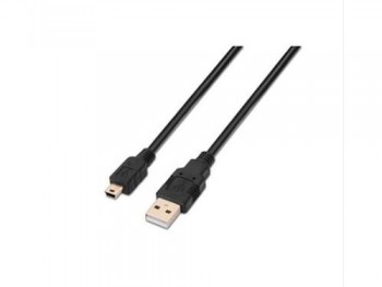 CABLE USB 2.0 A/M-MINI USB B/M 3.0M NEGRO NANOCABLE