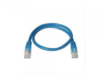 CABLE RED LATIGUILLO RJ45 CAT.6 UTP AWG24,3M AZUL NANOCABLE