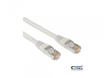 CABLE RED LATIGUILLO RJ45 CAT.6 UTP AWG24,7M GRIS NANOCABLE