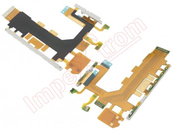 Flex principal with buttons of encendido, volumen, camera and microphone for Sony Xperia Z2 D6502, D6503, D6543, L50W