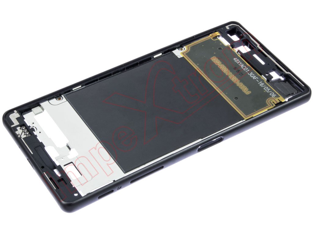 Middle housing with black frame for Sony Xperia X, F5121
