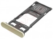 lime-gold-sim-and-sd-tray-for-sony-xperia-x-dual-f5122