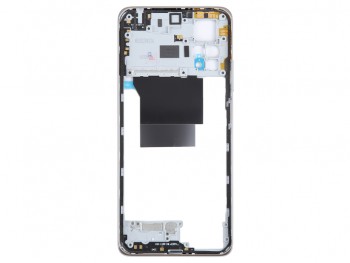 Carcasa central blanca para Xiaomi Redmi Note 12 Pro 4G, 2209116AG