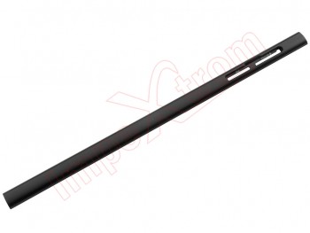 Marco lateral / carcasa embellecedora negra izquierda para Sony Xperia XA2 Ultra, H3213 / XA2 Ultra Dual, H4213