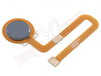 Cable flex con botón lector / sensor de huella gris "Ice" para Nokia 6.2, TA-1200, TA-1198, TA-1201, TA-1187 / Nokia 7.2, TA-1193, TA-1178, TA-1196, TA-1181