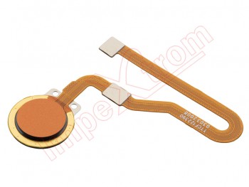 cable flex con botón lector / sensor de huella dorado arena "sand" para nokia 5.3,ta-1234, ta-1223, ta-1227, ta-1229