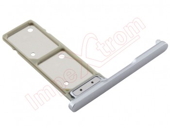 Silver Dual SIM card tray for Sony Xperia XA2 Ultra Dual, H4213
