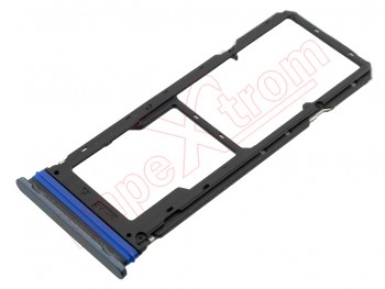 Dark blue Dual SIM + microSD tray for Vivo Y22s