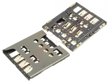 Conector con lector de tarjeta SIM para Sony Xperia E3, D2203, D2202, D2206 y E3 Dual, D2212