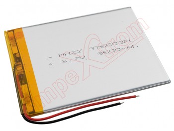 Batería genérica 376583PL para tablets - 3500 mAh / 3.7 V / 90 x 70 x 2,5 mm