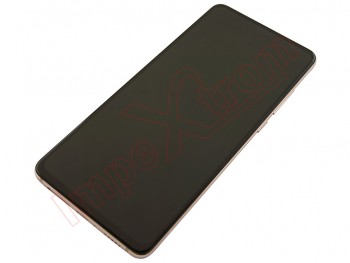 Pantalla completa OLED negra con marco dorado para Xiaomi Mi 9T / MI 9T Pro / Redmi K20 - Calidad PREMIUM. Calidad PREMIUM