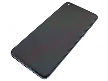 Pantalla completa AMOLED negra con marco sombra gris "Gray Shadow" para OnePlus Nord 2T 5G, CPH2399