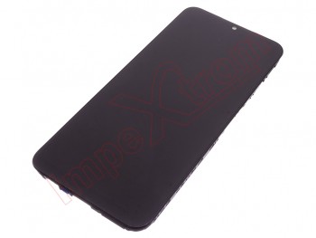 Black full screen Service Pack housing housing IPS with frame and front housing for Realme C33, RMX3624