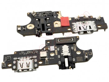 Placa auxiliar Service Pack con conector de carga micro USB, micrófono y conector de audio jack 3,5mm para Realme C21Y/ Realme C25Y