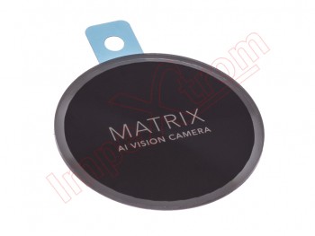 embellecedor negro y plateado para el interior de las lentes de cámara del Huawei honor magic 4 lite, any-lx1