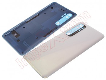 Tapa de batería genérica blanca "Glacier White" para Xiaomi Mi Note 10 Lite, M2002F4LG