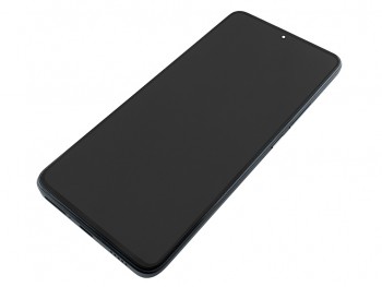 Pantalla AMOLED con marco lateral / chasis color negro para Xiaomi poco f5 pro 5g, 23013pc75g genérica