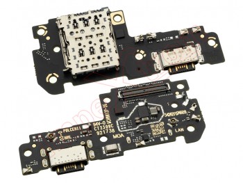 PREMIUM Auxiliary board with microphone, charging, data and accessory connector for Xiaomi Poco X5 Pro, 22101320G