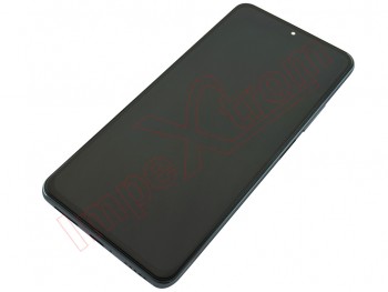 Pantalla Service Pack AMOLED negra con marco negro "night black" para Xiaomi poco f3 5g, m2012k11ag