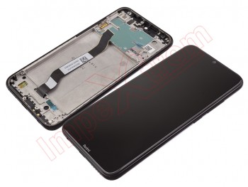 Pantalla Service Pack ips lcd negra con carcasa frontal para Xiaomi Redmi Note 8 (m1908c3jg, 5600050c3j00)