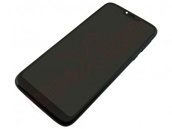 Generic black full screen IPS LCD with frame for Motorola Moto G7 Power , XT1955