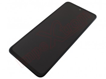 Pantalla completa OLED negra con marco para Motorola Edge 20 Lite, XT2139-1