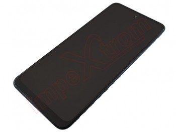 Pantalla completa IPS LCD negra con marco para Motorola Moto E30, XT2158-6 / Moto E40, XT2159