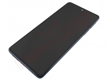 Full screen OLED with Cosmos blue frame for Motorola Edge 30 Pro, XT2201-1