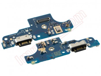 Service Pack auxiliary board with microphone, charging, data and accessory connector USB Type-C for Motorola Moto G10