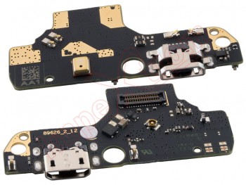 placa auxiliar con conector de carga, datos y accesorios micro usb y micrófono para nokia 3.2 dual sim, ta-1164