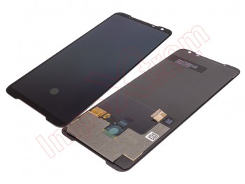 PREMIUM Black full screen AMOLED for Asus Rog Phone II, ZS660KL - PREMIUM quality