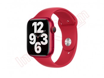Red silicone band for smartwatch Apple Watch Series 7/8 de 41mm