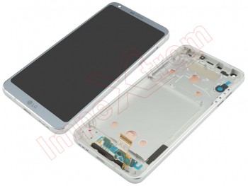 Full screen Service Pack housing housing IPS LCD with central housing for LG G6, H870, ice platinum