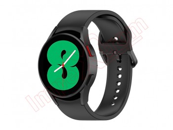 Black silicone S size band for smartwatch Samsung Galaxy Watch5 44mm, SM-R915F