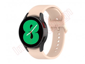 Light pink S size silicone band for smartwatch Samsung Galaxy Watch5 Pro 45mm, SM-R925F