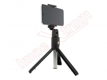 Black selfie stick integrated tripod K07