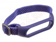 nylon-blue-bracelet-strap-armband-for-xiaomi-mi-band-3-4-5-6