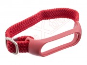 nylon-red-bracelet-strap-armband-for-xiaomi-mi-band-3-4-5-6